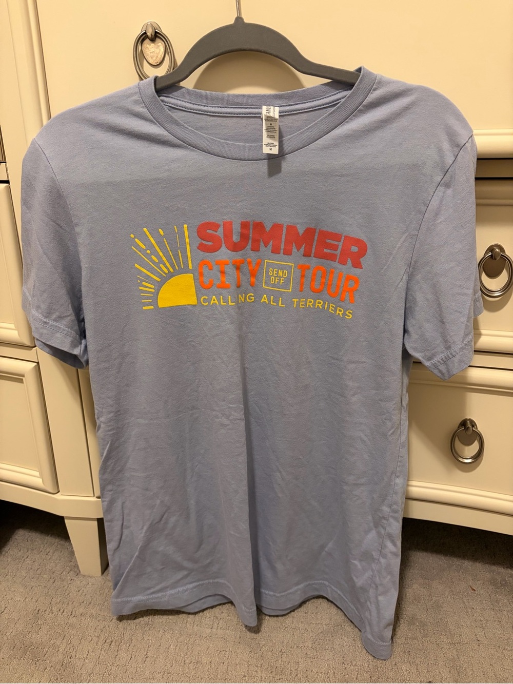 Light Purple Wofford Tee